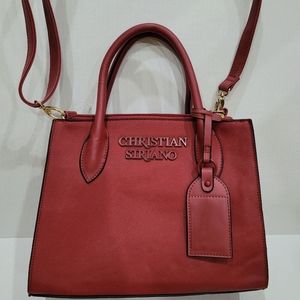 Christian Siriano Satchel | Women's Handbag - Red
